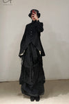 ARCHIVIO J.M.Ribot pleated skirt AWSK04/LN